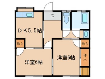 間取図 栗原アパート