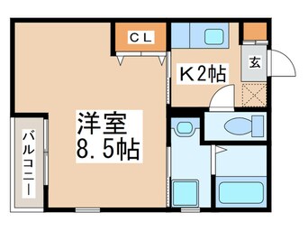 間取図 サンヴァイオレットⅡ番館