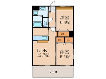 間取図 ＢＲＥＥＺＥ　ＨＩＬＬ　千