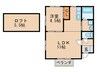 ヴェルネスＭ 1LDKの間取り