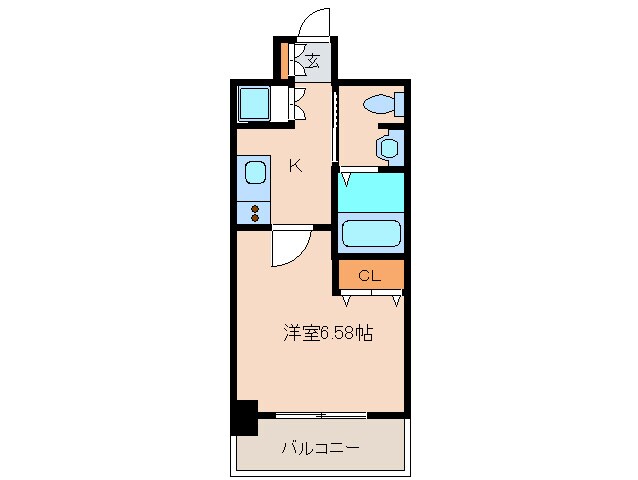 間取り図 ステイツ姪浜駅前