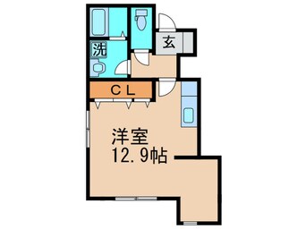 間取図 BOX海老津ステーション