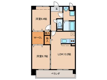 間取図 福福弐番館