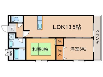 間取図 進藤第２ビル