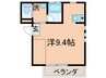 コ－ポラスＭ 1Rの間取り