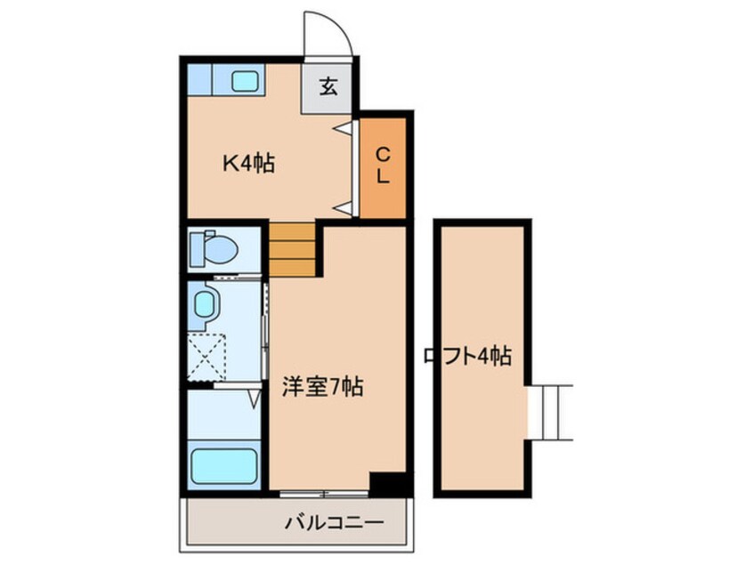 間取図 ブローテ石丸