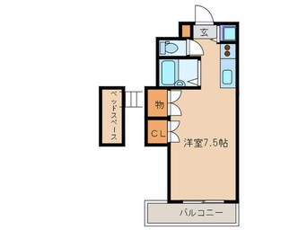 間取図 シャトー９８