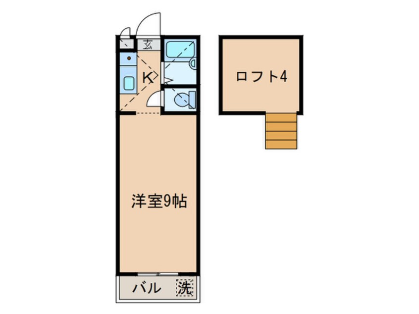 間取図 Ｎｏ．１２ラ・フェスタ篠崎