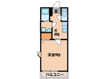 間取図 ﾌｫｰﾚｽﾄ笹原