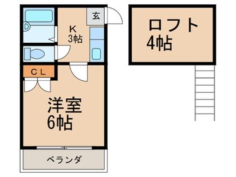 間取図 ウィンズ博多東