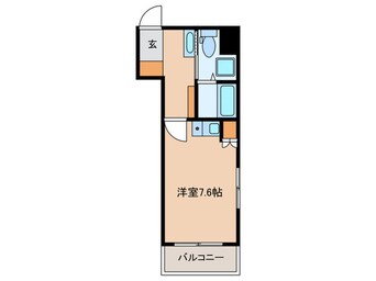 間取図 エクシード大名