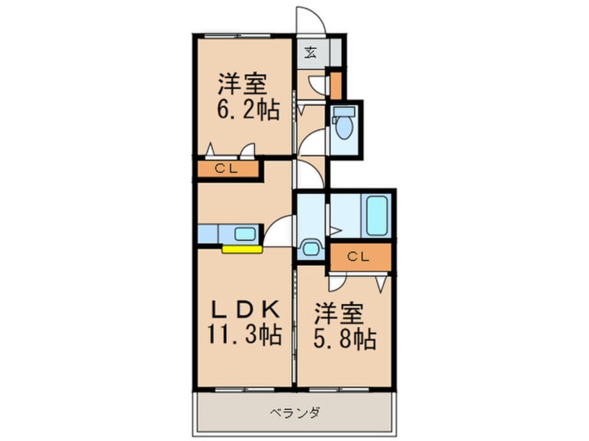 間取図 パードレス