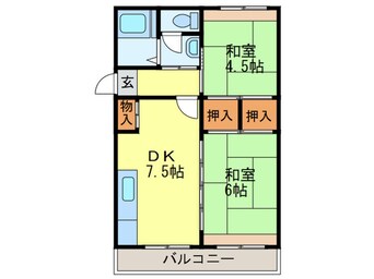 間取図 カヤシマコ－ポ