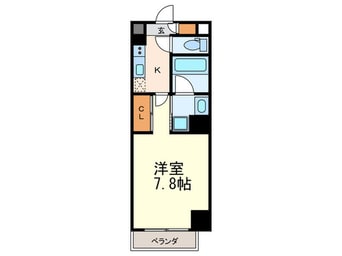間取図 ラハイナ博多