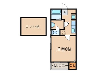 間取図 オーベクス平尾