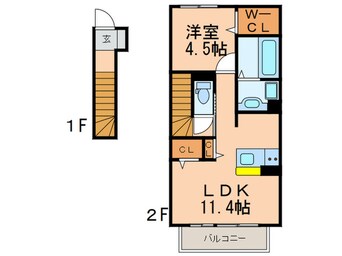 間取図 ゆららⅡ