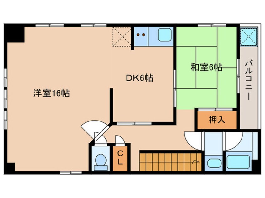 間取図 伊地知ビル