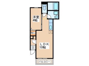 間取図 アフィット筑紫野