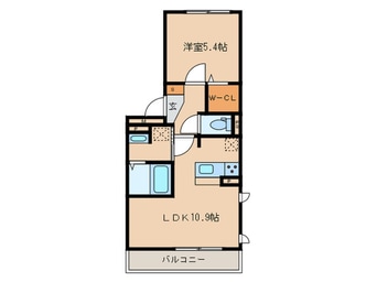 間取図 エミナール野間