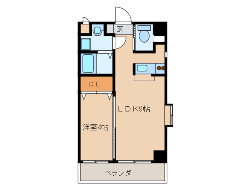 間取図 メゾンドリバティ西新