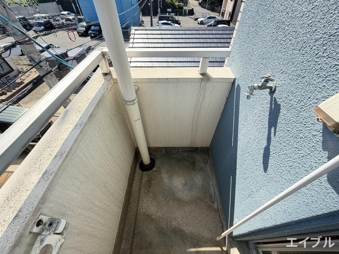 洗濯機置場 リトルハイツ野間