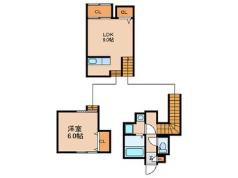 間取図 クラリスA棟