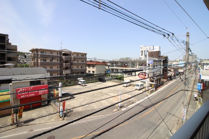 室内からの展望 健ビル