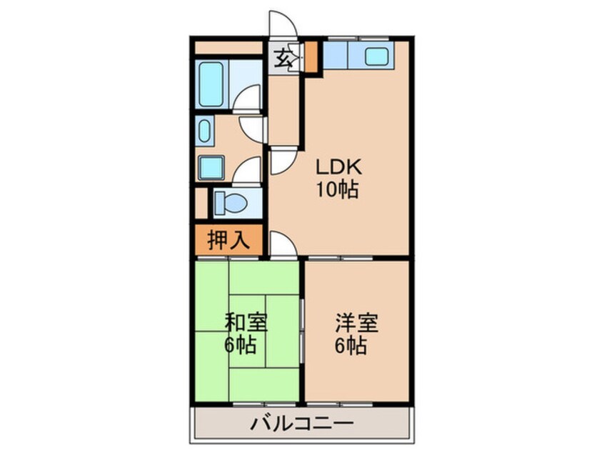 間取図 アドバンストラスト26　Ａ棟