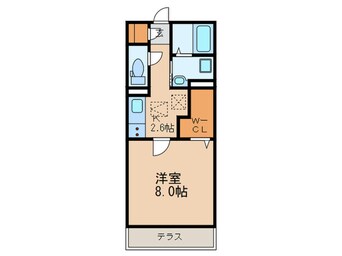 間取図 ローラス学研都市A棟