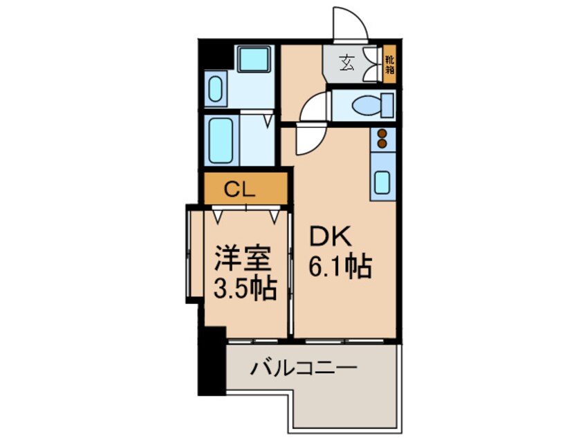 間取図 レキシントンスクエア駅東