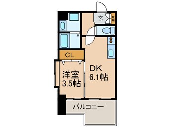 間取図 レキシントンスクエア駅東