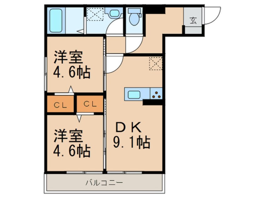 間取図 Ariga　10