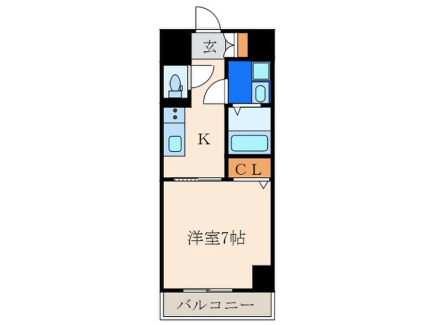 間取図 フェリオ清水