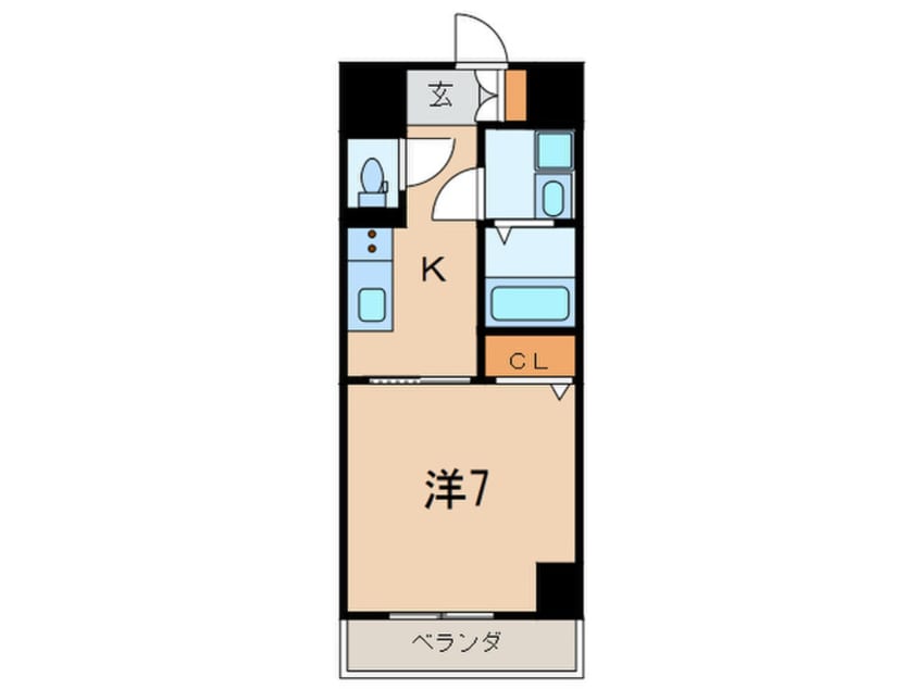 間取図 フェリオ清水