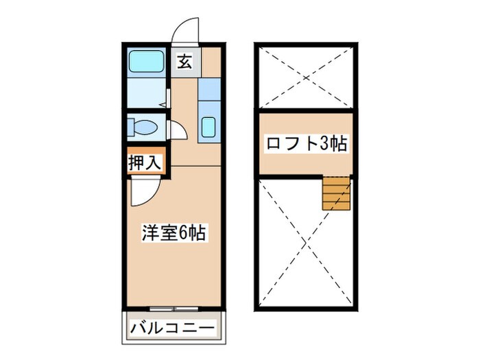 間取り図 ウィング二日市