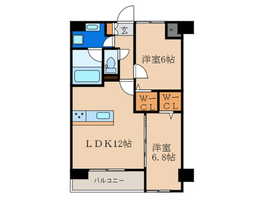 間取図 ネクステージ三萩野