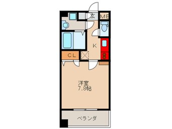 間取図 ｴﾝｸﾚｽﾄ御供所（811）