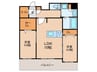 ｴﾝｸﾚｽﾄ博多駅南GRACE(1306) 2LDKの間取り