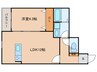 仮）日の出町4丁目AP 1LDKの間取り
