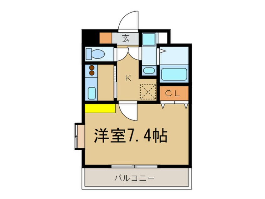 間取図 セレ－ノ・コンフォ－ト大手門