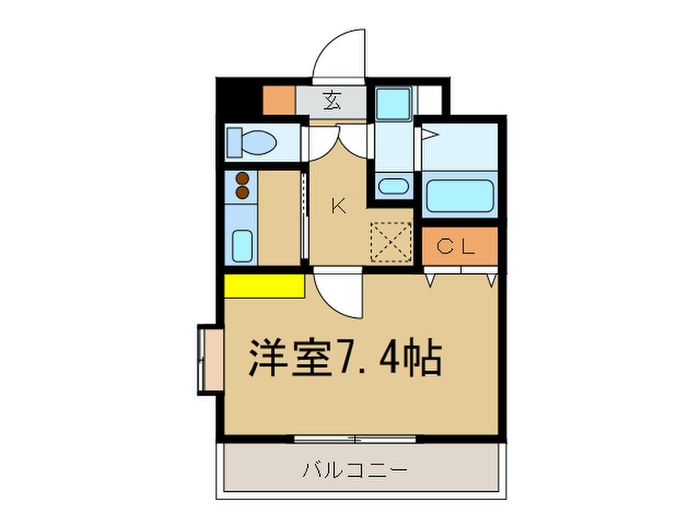 間取り図 セレ－ノ・コンフォ－ト大手門