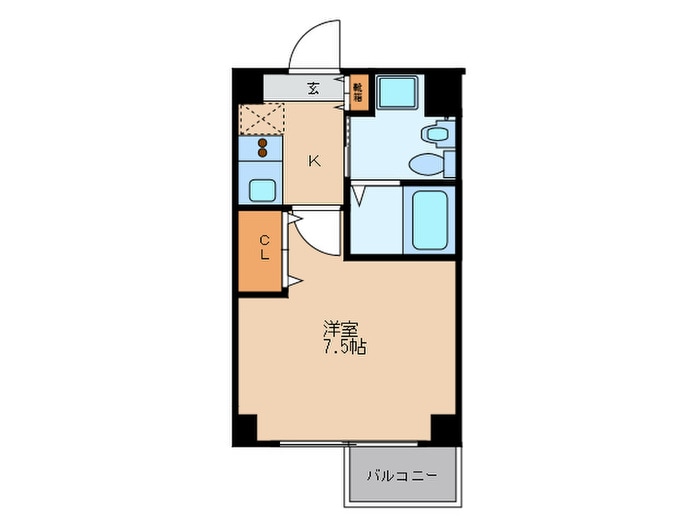 間取り図 ｱｸｱｼﾃｨ･ｲ-ｽﾄﾊﾟ-ｸ(803)