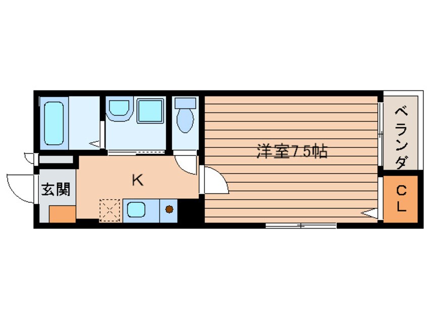 間取図 リベルタ美咲が丘