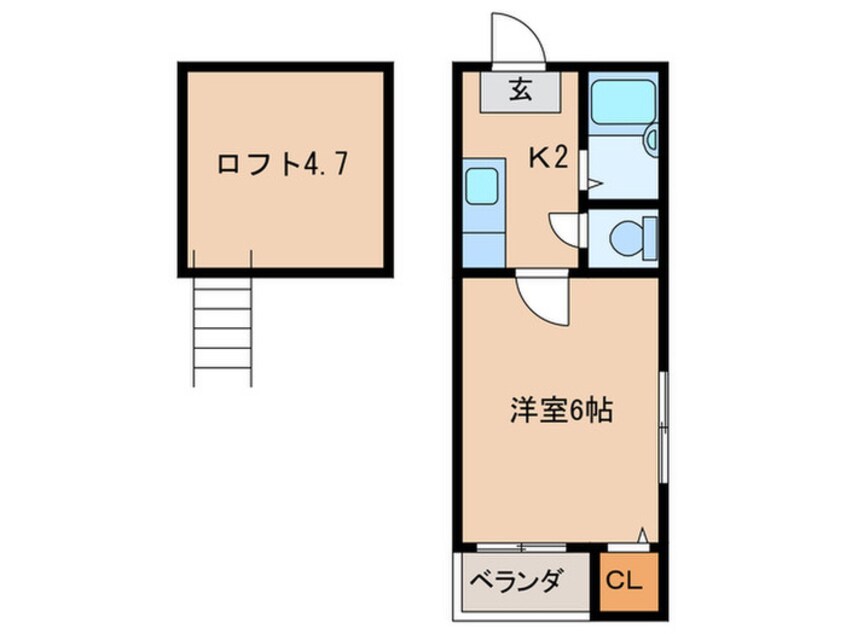 間取図 ポラリス藤崎