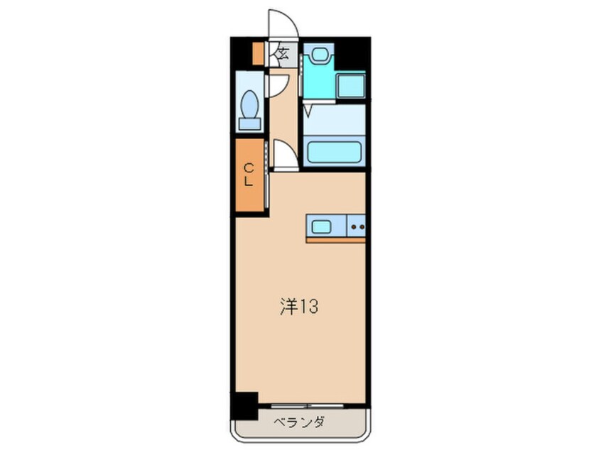 間取図 ロイヤルノースナイン