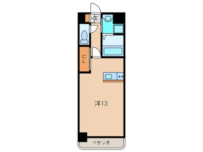 間取図 ロイヤルノースナイン