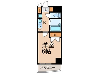 間取図 ロマネスク大橋第6(305)