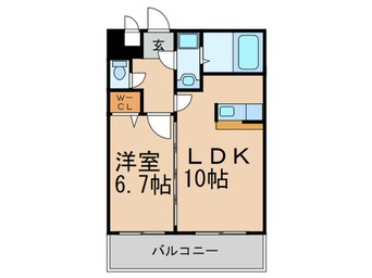 間取図 レジデンス２０