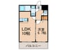 レジデンス２０ 1LDKの間取り
