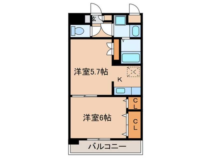 間取図 レジデンス２０